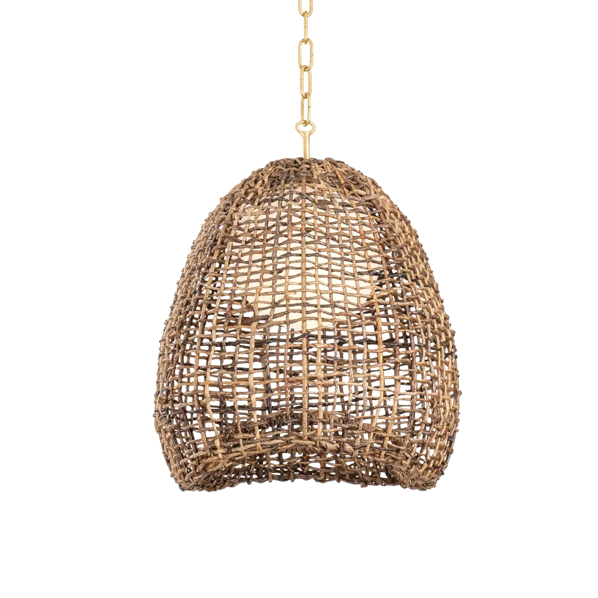 Mikster Natural Weave Small Pendant Light - Opal, Abaca product