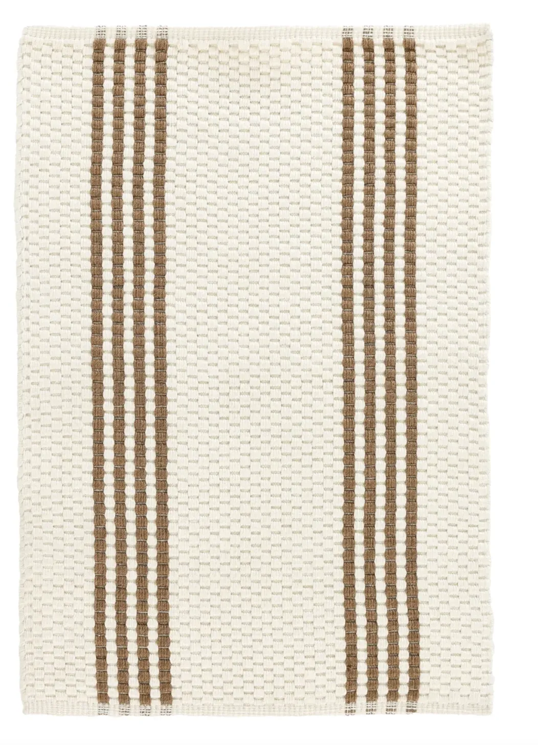 Stripe Outdoor Rug - Ivory, PET Yarn product