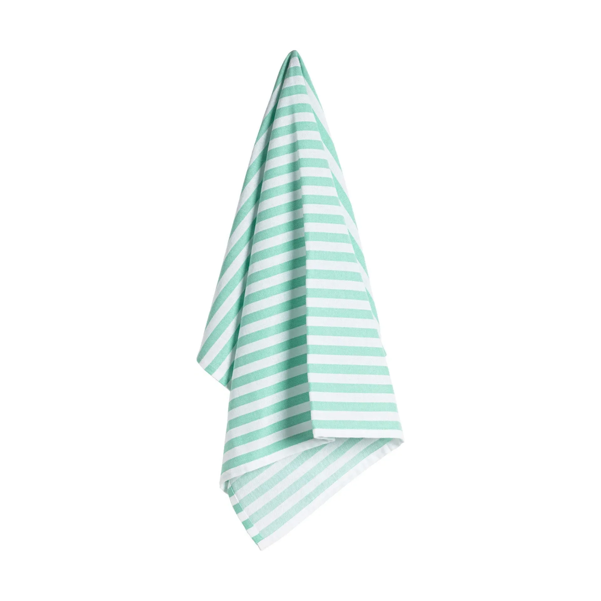 Striped Kitchen Towel Set of 4 - Captain Aqua, Cotton product