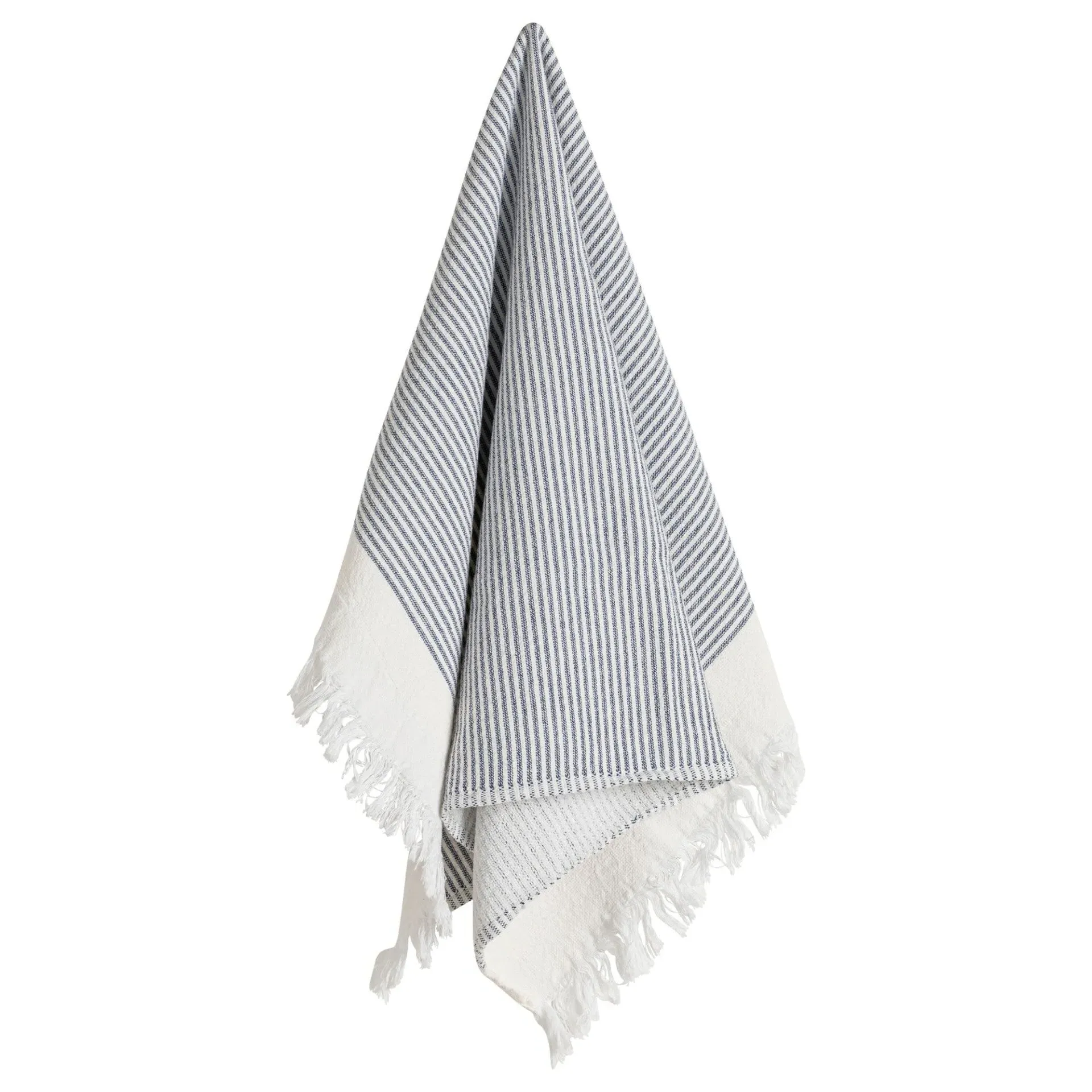 Terry Stripes Kitchen Towel Set of 4 - Blue, Cotton product