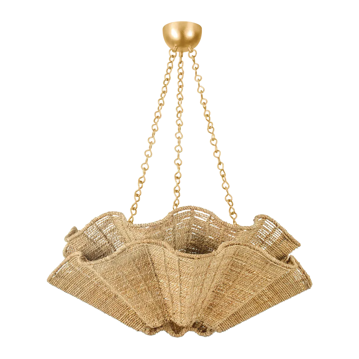Walnut Grove Hayworth 6-Light Pendant - Natural, Abaca product