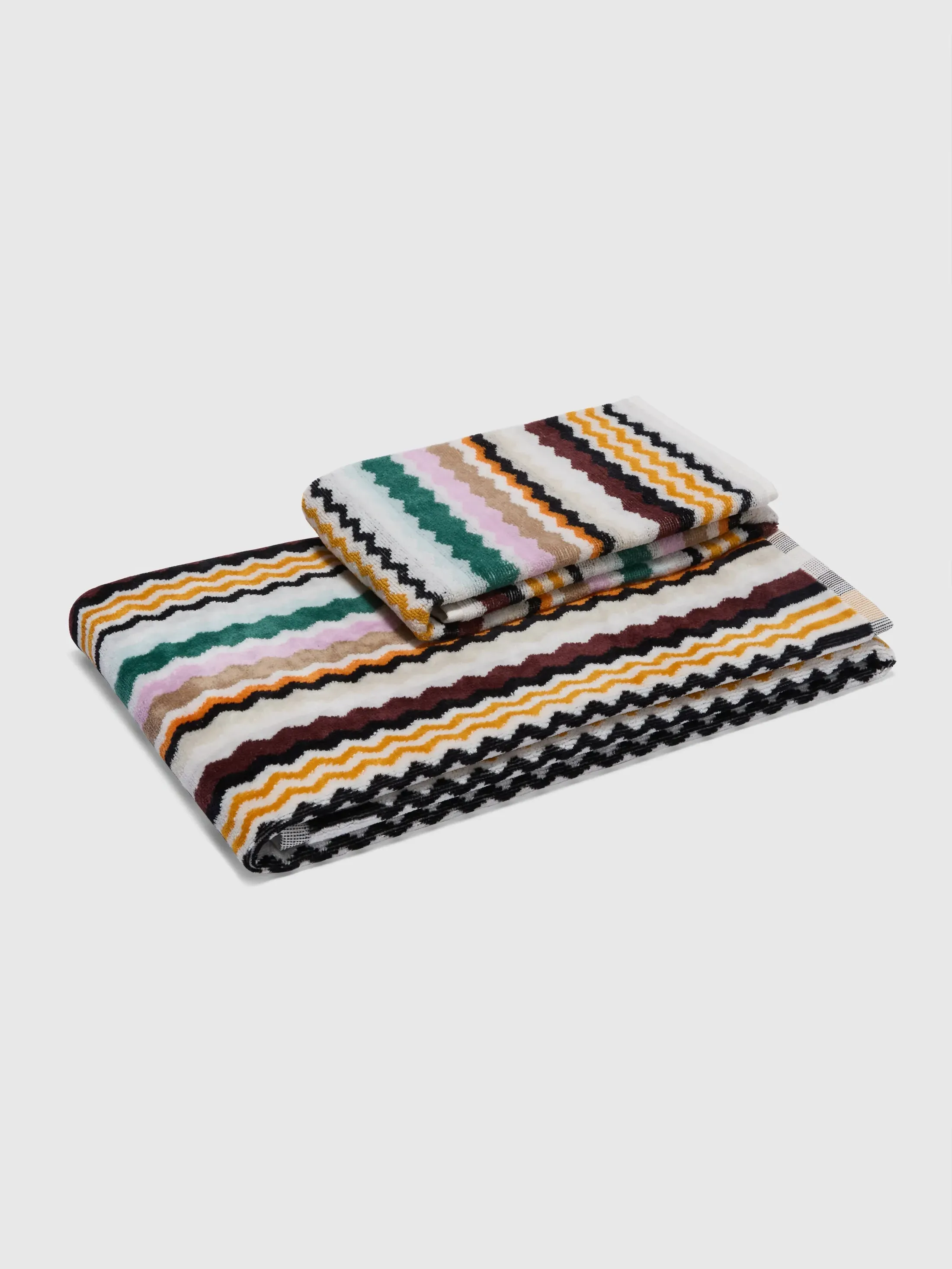 Aura Two-Piece Towel Set - Multicoloured, Cotton product