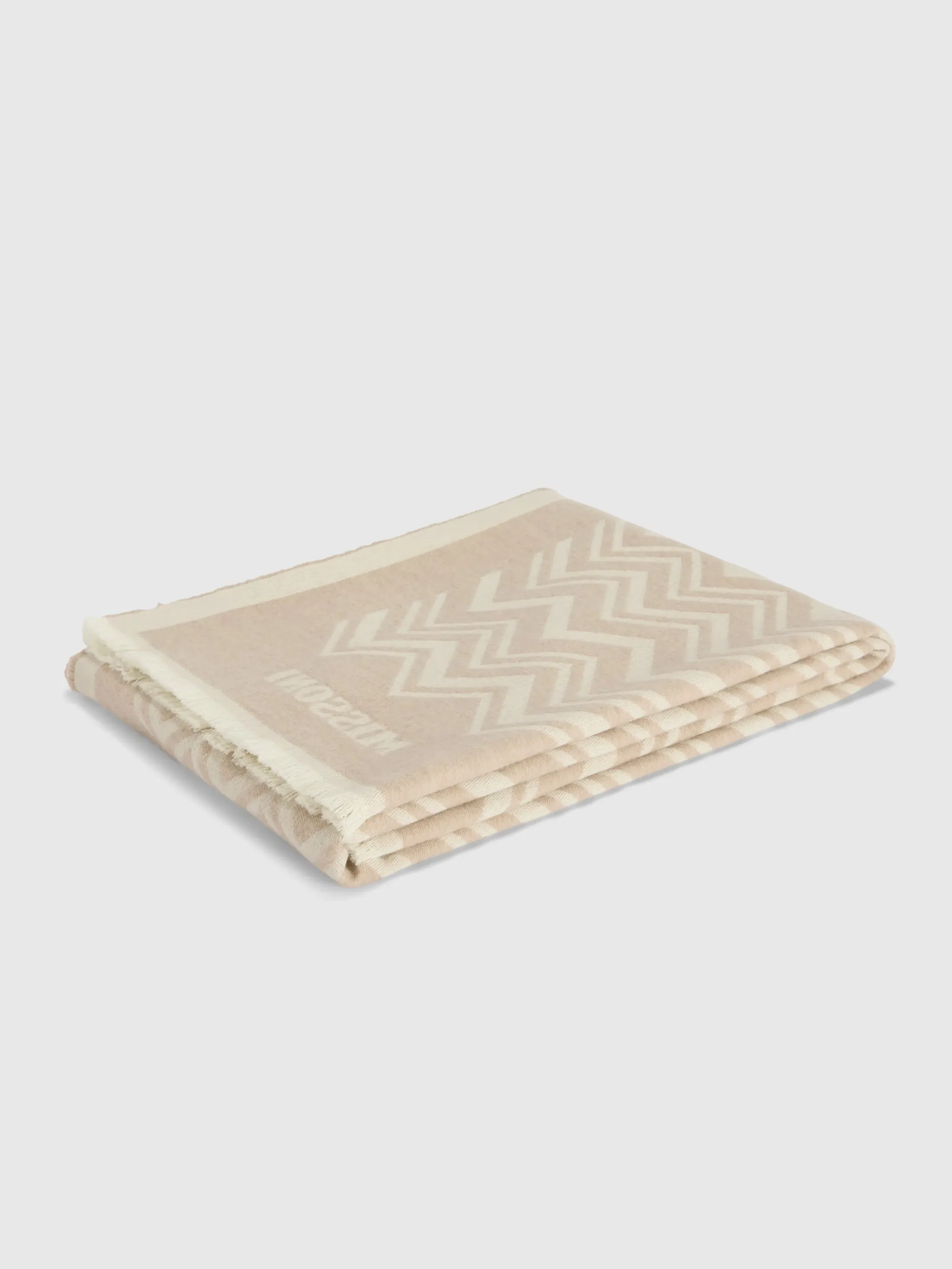Cortina Wool and Cashmere Plaid - Beige product