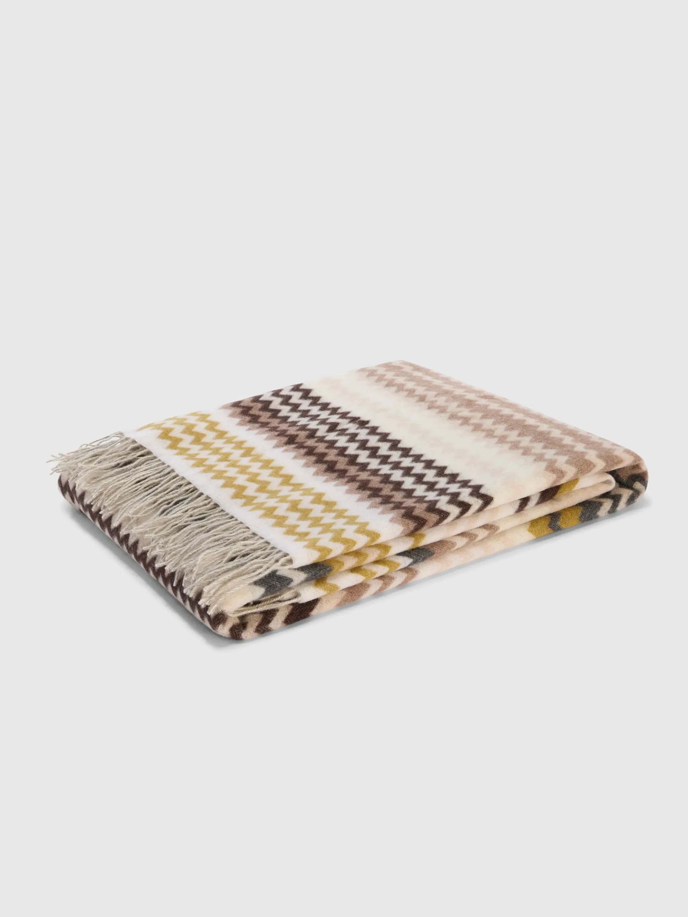 Humbert Throw - Beige, Multicoloured, Wool-Blend product