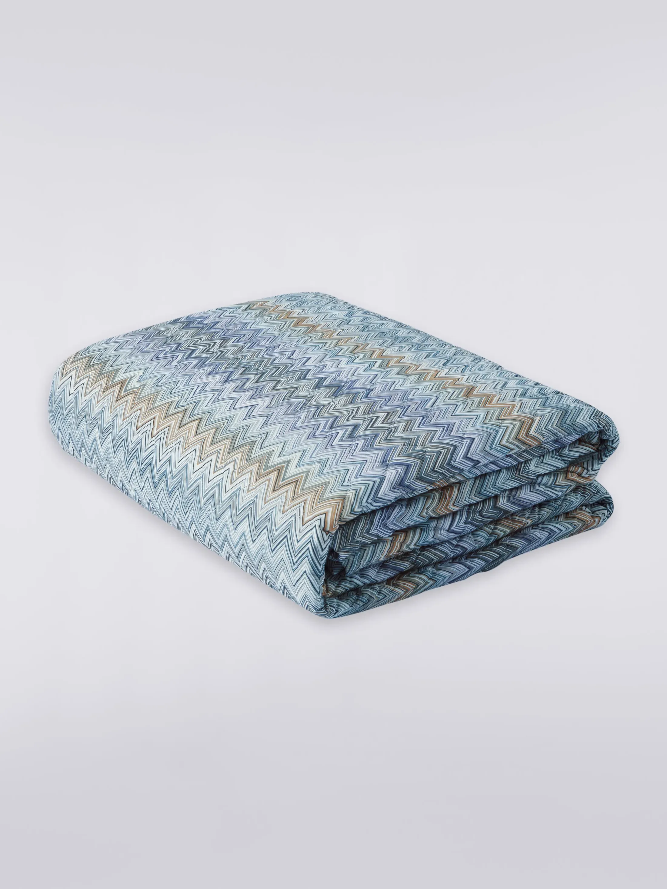 John Quilt - Turquoise Multicoloured, Cotton product