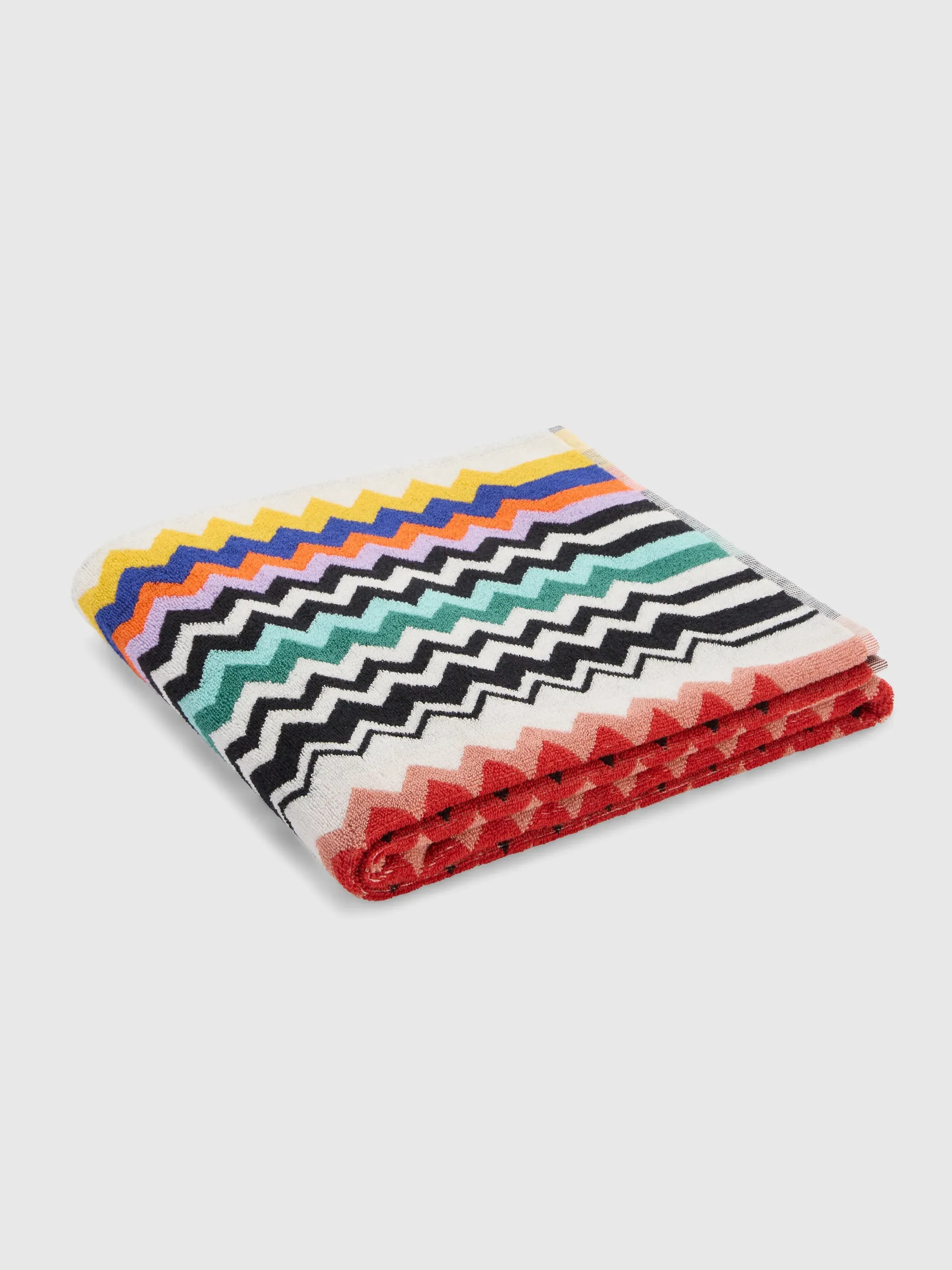Missoni Bath Towel Zigzag - Multicoloured, Cotton Terry product