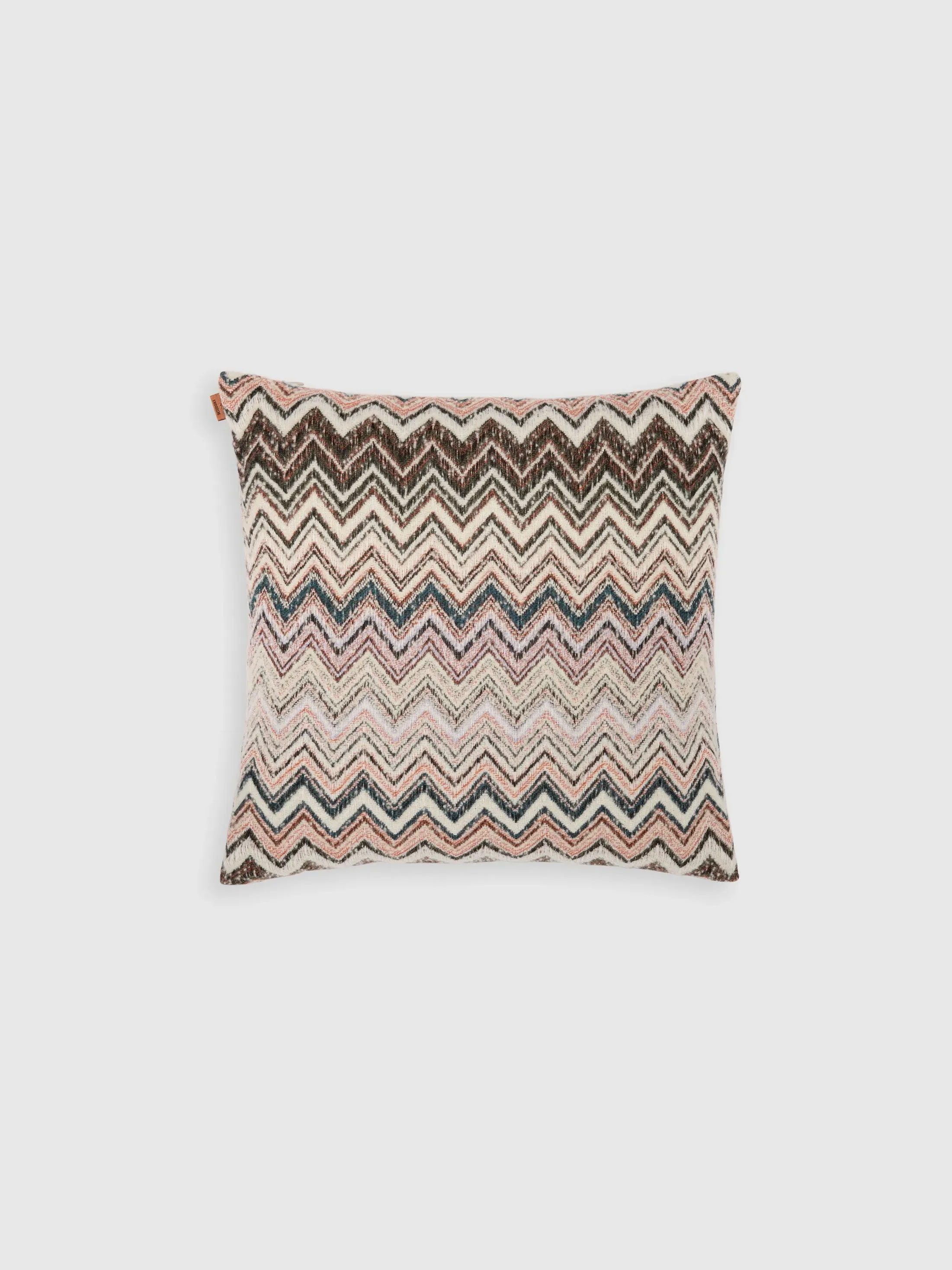 MissoniHome Forest Square Cushion - Orange Multicoloured, Cotton-Wool Blend product