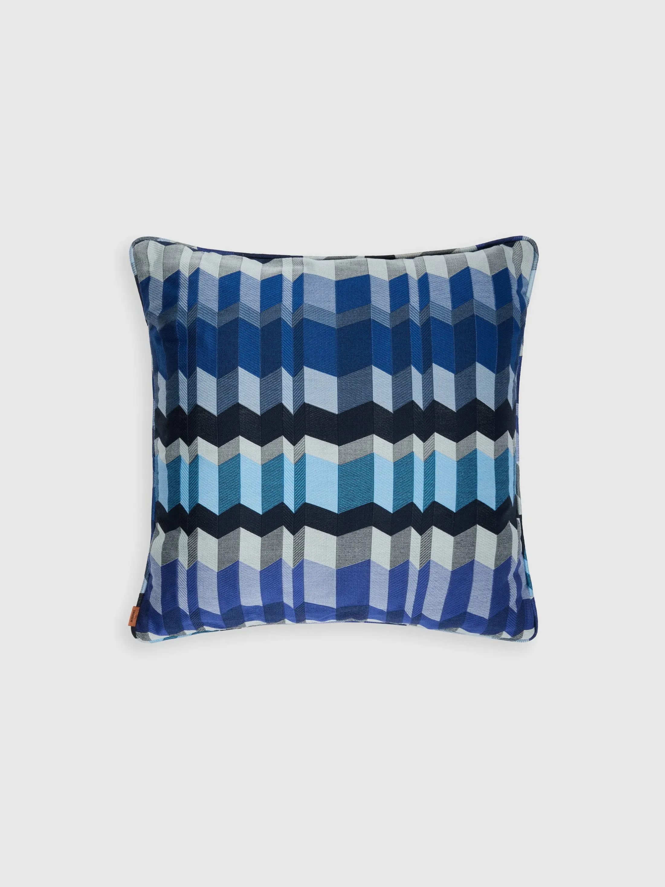 Positano Cushion - Blue & Multicoloured, Cotton-Blend product
