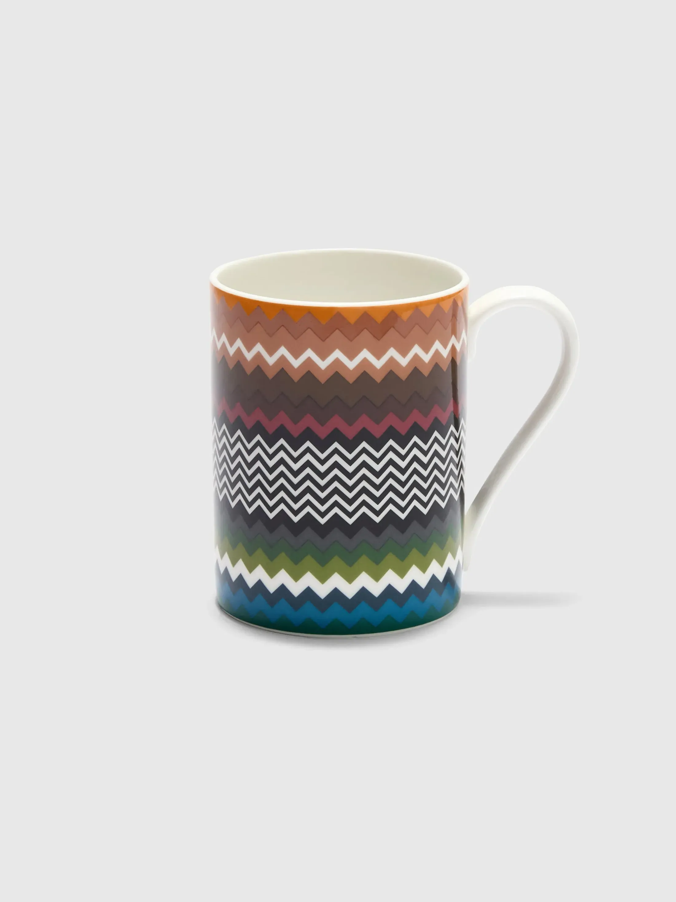 Zigzag Foliage Coffee Cup - Multicoloured product