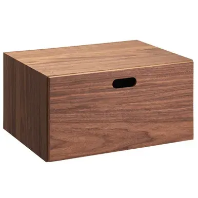 Walnut Drawer Unit 1-Tier Half Height - Walnut, MDF product