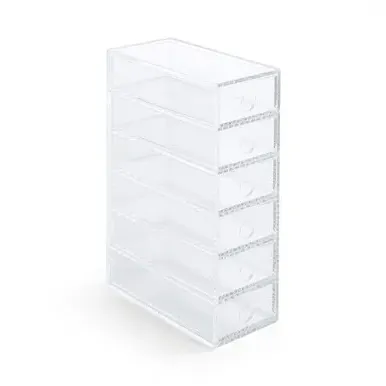 Acrylic 6 Drawer Unit - Acrylic product