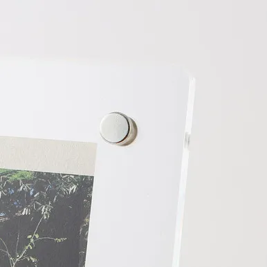 A4 Acrylic Photo Frame Large - Transparent by Muji, image 2