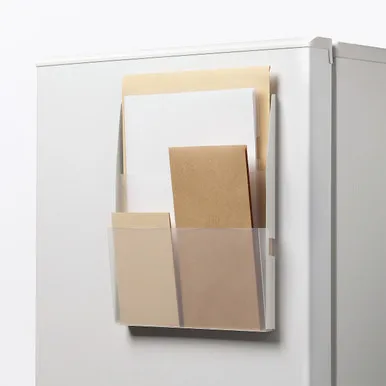 A4 Magnetic Organiser - Semi-Transparent by Muji, alternate view