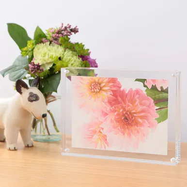 Acrylic Magnetic Photo Frame XL - Clear, Acrylic by Muji, image 2