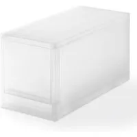 Additional Storage Drawer - Clear, Polypropylene by Muji, image 3