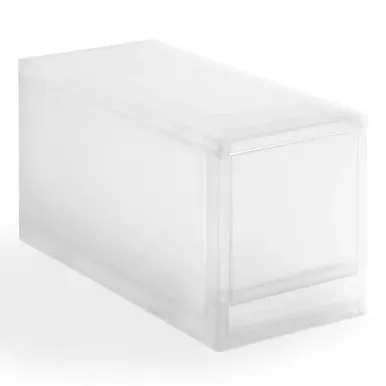 Additional Storage Drawer - Clear, Polypropylene by Muji