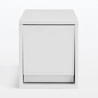 Additional Storage Drawer - White Grey by Muji, alternate view