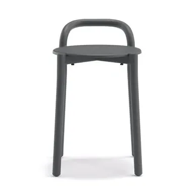 Aluminium Stool Stackable - Dark Grey, Aluminium product