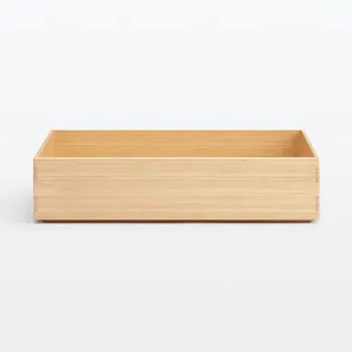 Bamboo Stackable Storage Box - Bamboo alternate view