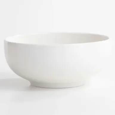 Beige Porcelain Bowl - Ø 115 cm by Muji, alternate view