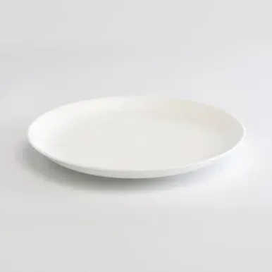 Bone China Round Plate - Ø 23 cm by Muji