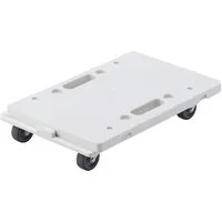Connectable Platform Trolley - White Grey by Muji, image 3