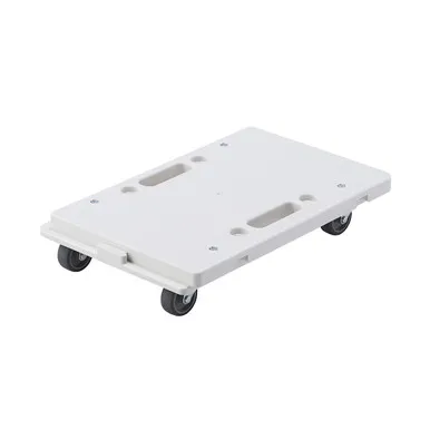 Connectable Platform Trolley - White Grey by Muji
