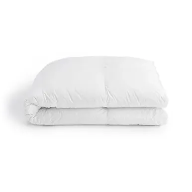 Down Anti-Allergy Medium Layer Duvet - King, White by Muji
