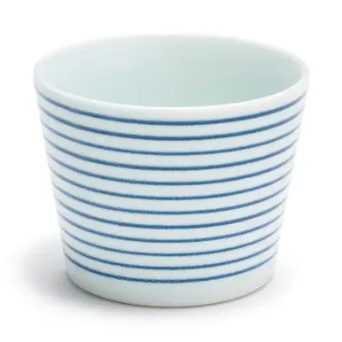 Hasami Ware Sake Cup - Stripe Pattern product