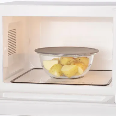 Heat-Resistant Glass Bowl 2660ml - Clear, Glass by Muji, image 2