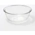 Heat-Resistant Glass Bowl 970ml - Clear, Glass by Muji, image 4