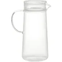 Heatproof Glass Pot 1L with Lid and Spout - Transparent by Muji, image 3