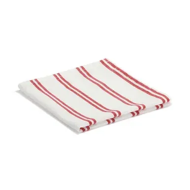 Indian Yarn-Dyed Stripe Cotton Napkin - Charcoal Grey product