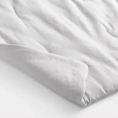 Kapok Blend Double Gauze Quilt - Raw White alternate view