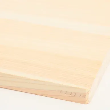Large Hinoki Cypress Wood Chopping Board by Muji, image 2