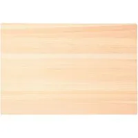 Large Hinoki Cypress Wood Chopping Board by Muji, image 3
