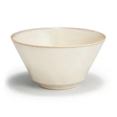Mino Ware Rice Bowl - White, Ceramic product