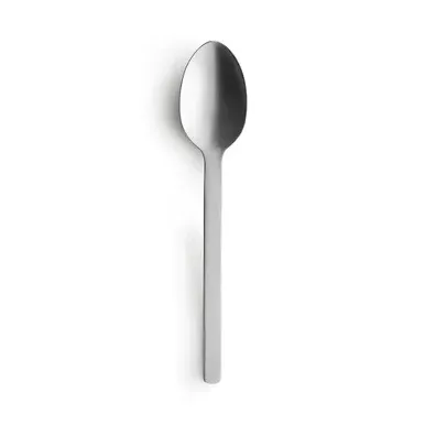 Large Straight Handle Spoon - Silver, Stainless Steel product