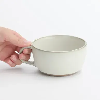 Mino Ware Soup Cup - Beige by Muji, image 2