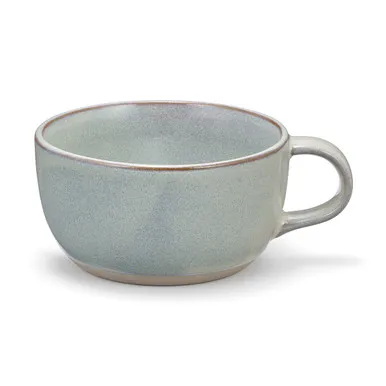 Mino Ware Soup Cup - Blue Grey by Muji