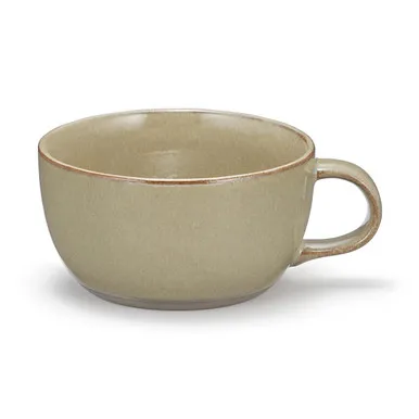 Mino Ware Soup Cup - Dark Beige by Muji