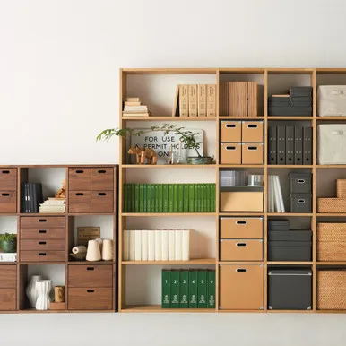 Oak 5-Tier Shelving Unit Add-On - Oak product
