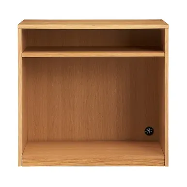 Oak Shelf Unit with Adjustable Shelving - Oak product