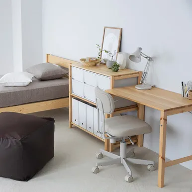 Pine 3-Tier Shelving Unit - Width 86cm product