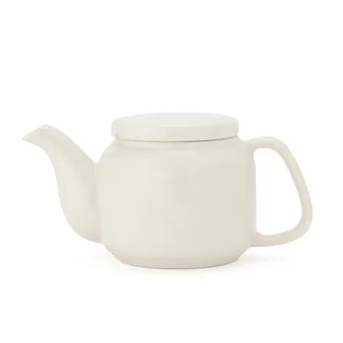 Porcelain Teapot 450ml - Beige by Muji