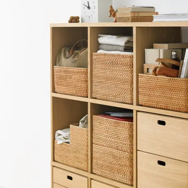 Rattan Basket - Rattan alternate view