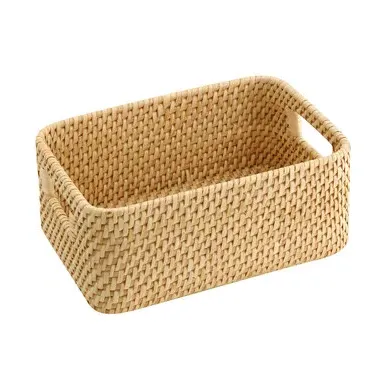 Rattan Basket with Handle - Rattan product