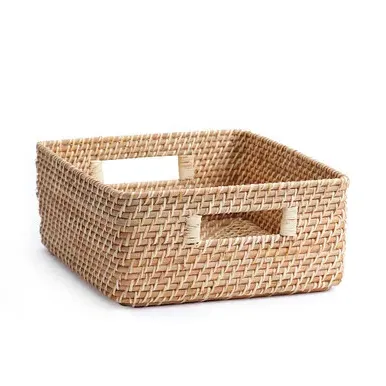 Rattan Square Storage Basket - Rattan product