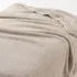 Recycled Warm Fibre Extra-Warm Queen Blanket - Dark Grey by Muji, image 4