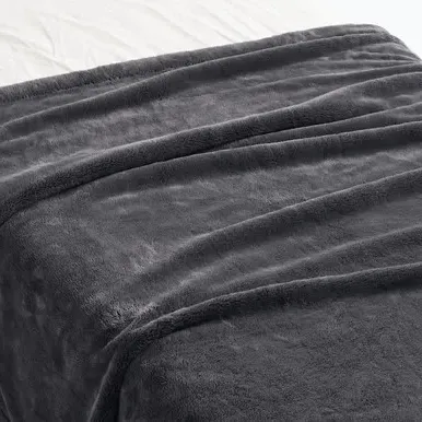 Recycled Warm Fibre Extra-Warm Single Blanket - Light Beige by Muji